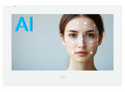 Монитор видеодомофона с 7" с AI-функциями